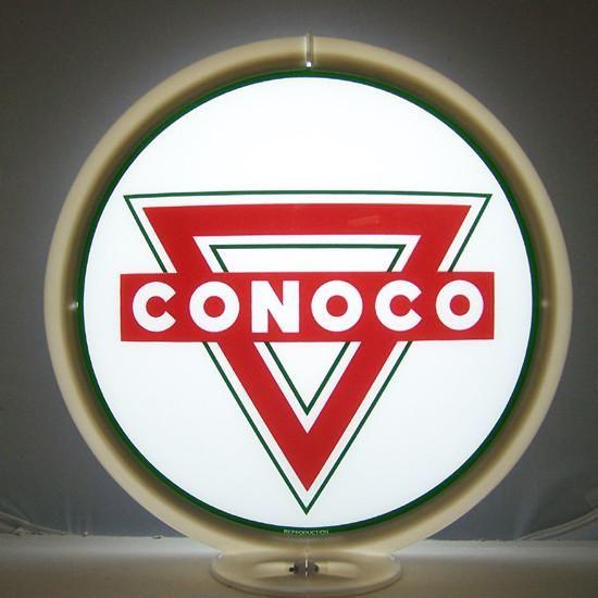 Red Triangle Face Logo - CONOCO RED TRIANGLE 13.5