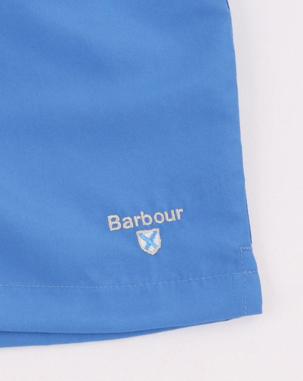 Blue Number 5 Logo - Barbour Logo 5 Swim Shorts Blue, Swimming shorts, swimwear, trunks