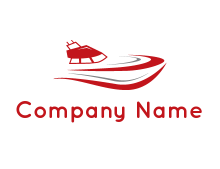 Shipping Company Logo - Free Transport Logos, Automobile, Airplane, Truck, Car Logo Creator
