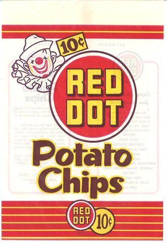 Red Dot Company Logo - Later Years. Chip Chat: Red Dot and the Potato Chip. Online