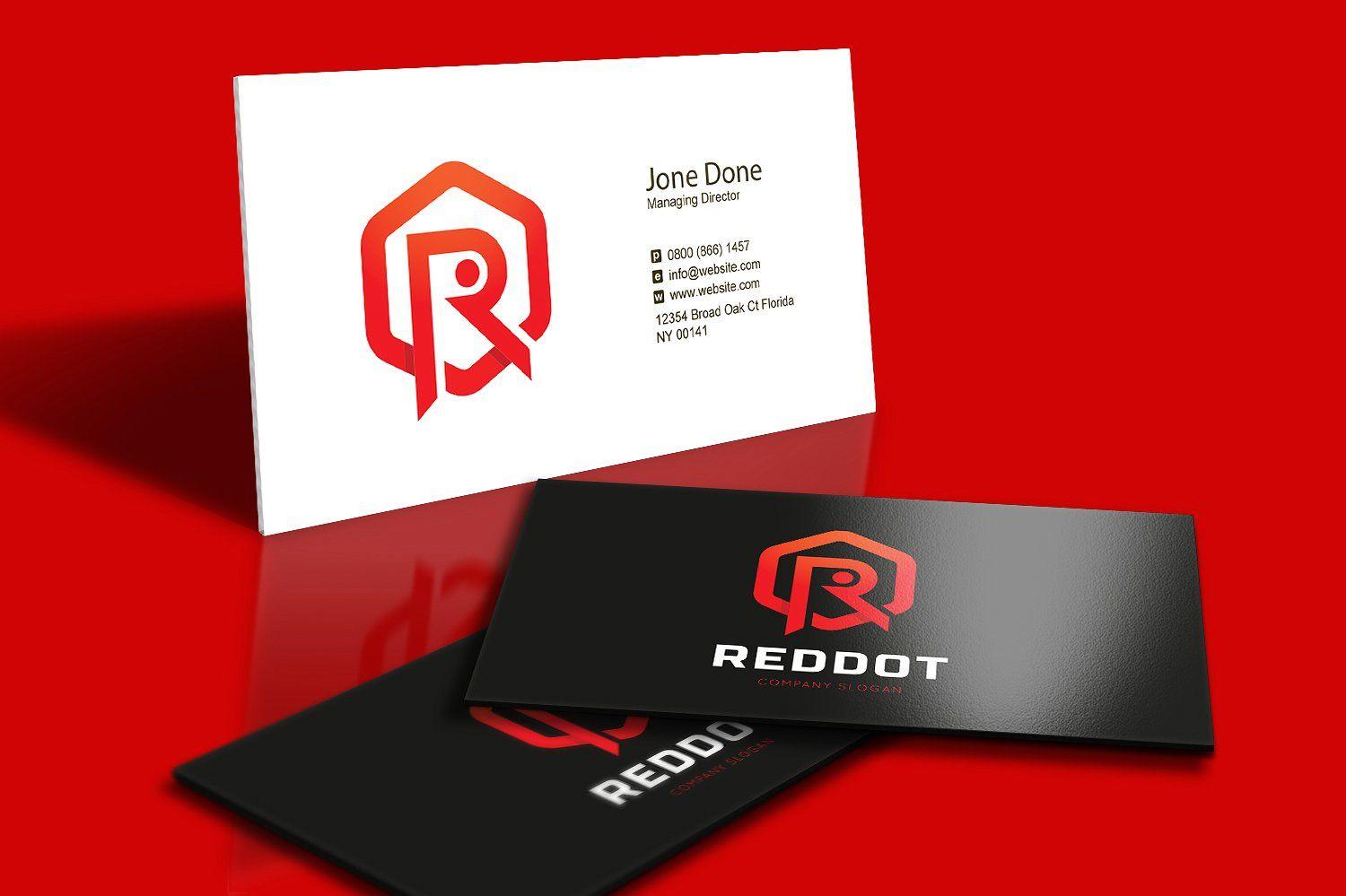 Red Dot Company Logo - Red Dot Logo ~ Logo Templates ~ Creative Market