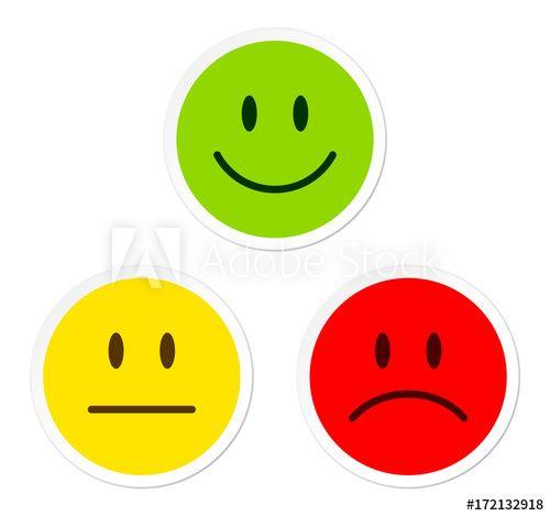 Red Triangle Face Logo - Smileys Green/Yellow/Red Triangle - Buy this stock vector and ...