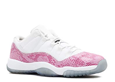 Girl Air Jordan Logo - Nike Girls Air Jordan 11 Retro Low (GS) 'Snake' - 580521-108 - Size ...