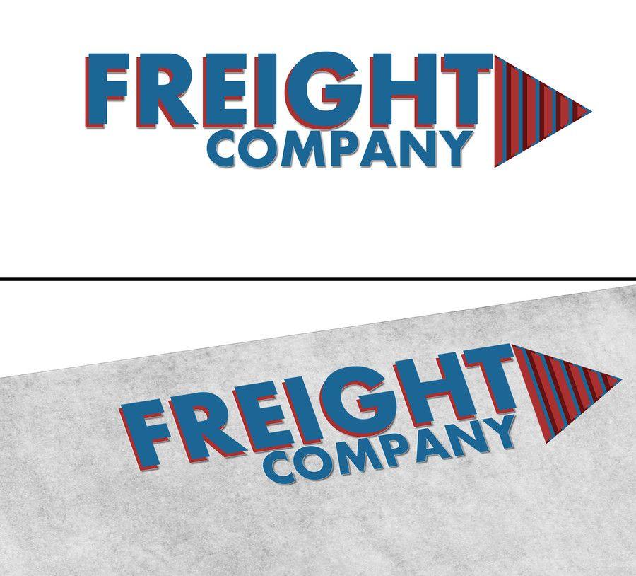 Freight Company Logo - Entry by dhiraj300 for Design a Logo for a freight company