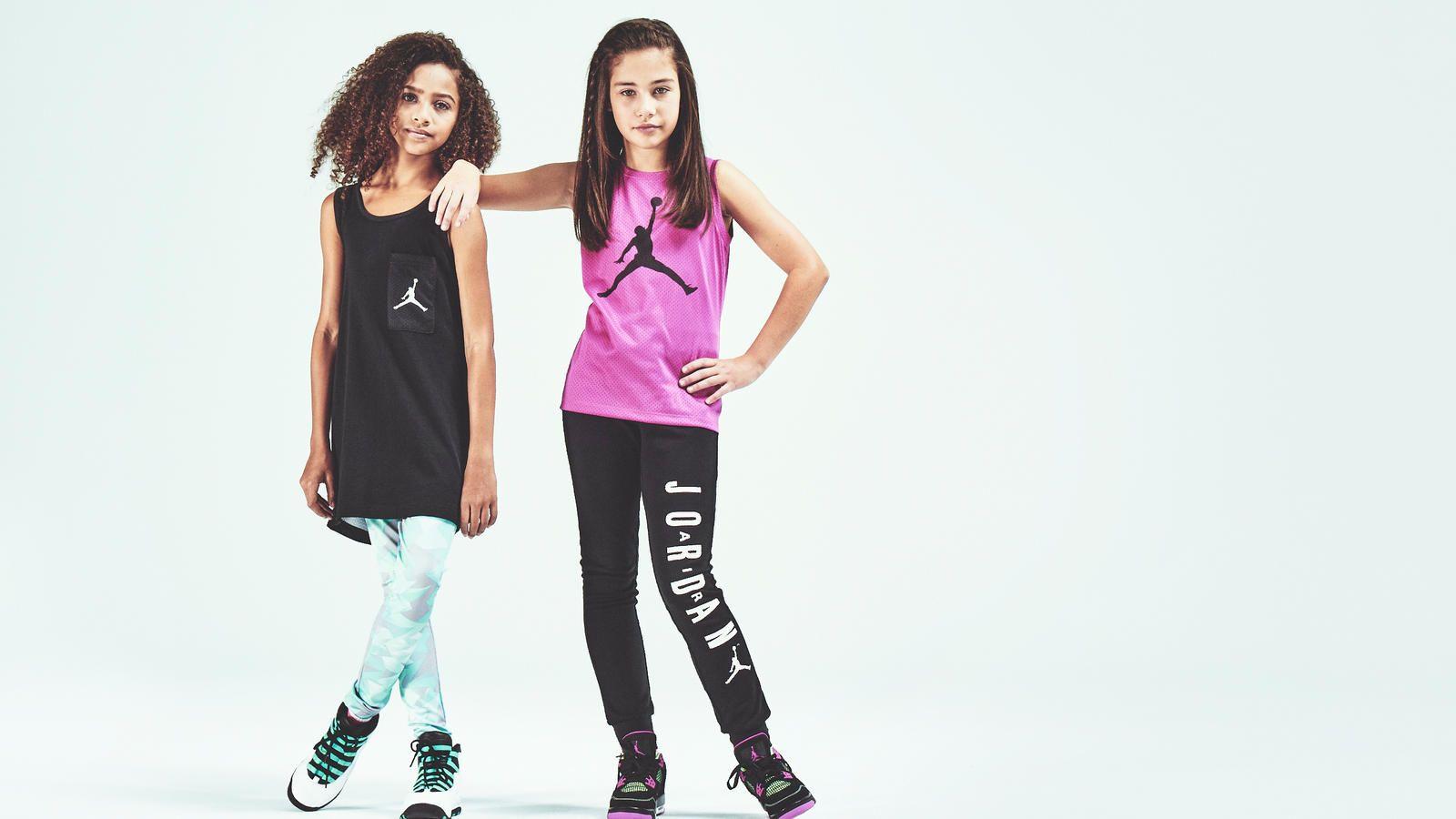 Girl Air Jordan Logo - Jordan Brand expands Grade School sizing for girls - Nike News
