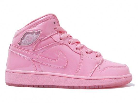 Girl Air Jordan Logo - Air Jordan 1 Retro High Girls (GS) - Icy Pack - Pink - SneakerNews.com