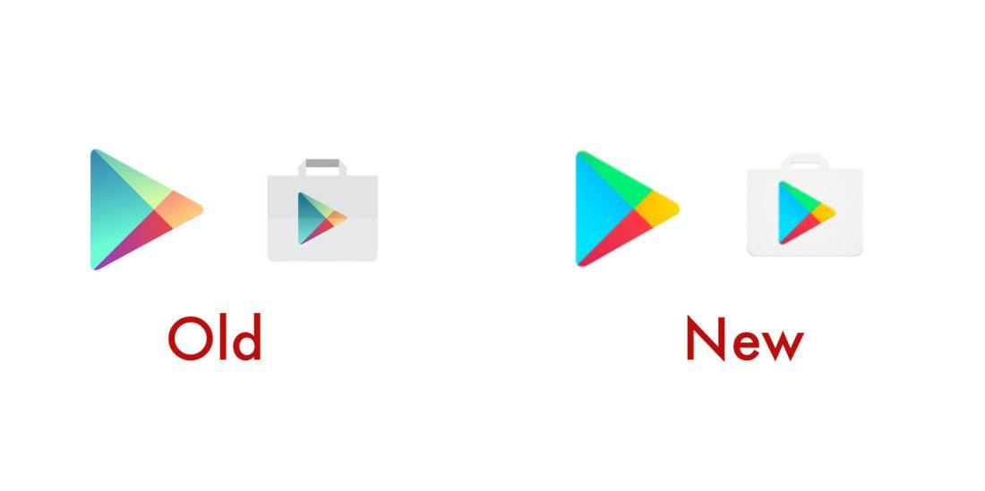 New Google Play Logo - Google Play icons just got a flat design makeover