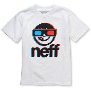 Cool Neff Logo - Free: Cool NEFF shirt top Skate Skateboard White 3D Logo Zumiez ...