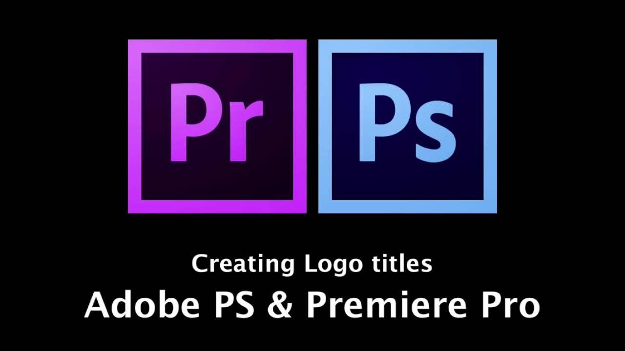 Adobe Photoshop Logo - Creating Logos Titles in Adobe Photoshop for Premiere Pro CS6 - YouTube