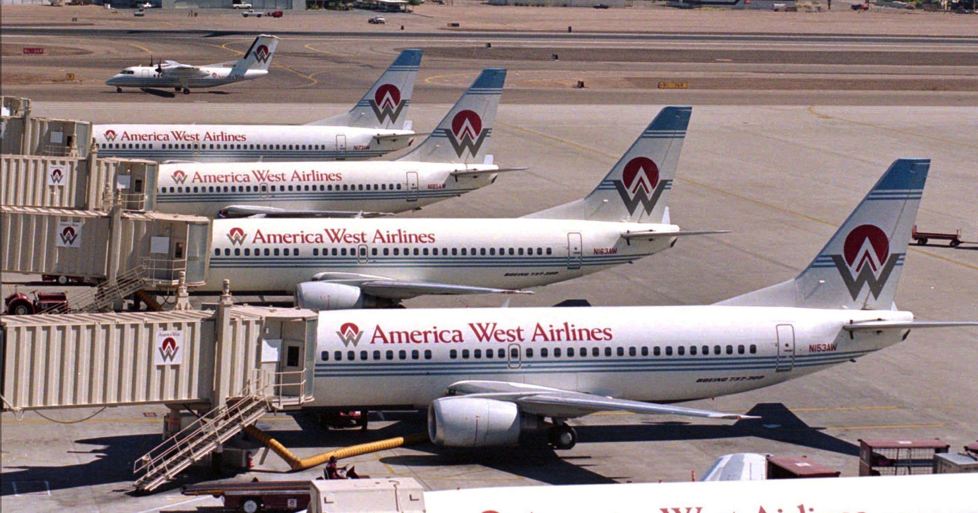 American West Airline Logo - Devoted former workers keep America West's memory alive