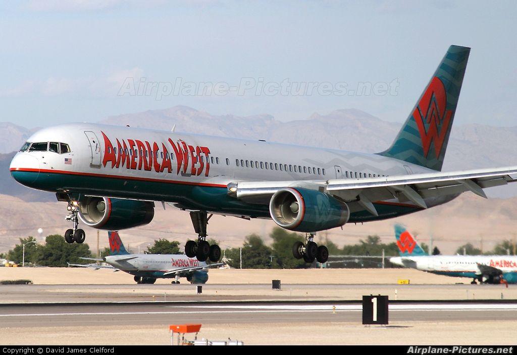 American West Airline Logo - N906AW West Airlines Boeing 757 200 At Las Vegas