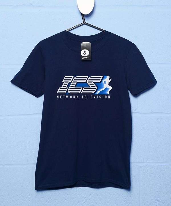 Blue Running Man Logo - Fahrenheit 451 T Shirts | 8Ball T Shirts Tagged 