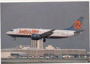 American West Airline Logo - AMERICAN / U S AIRWAYS / AMERICA WEST AIRLINES B 737 300 AIRPORT