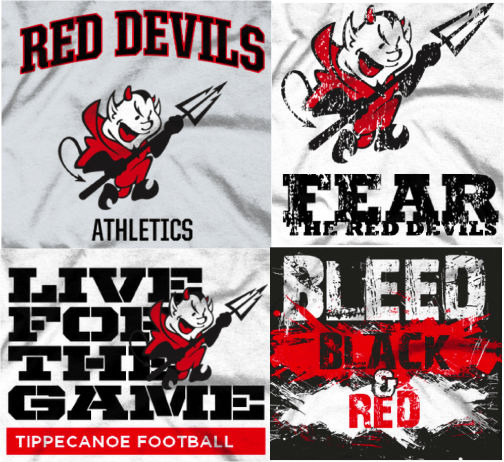 Tippecanoe Red Devils Logo - Tippecanoe Red Devils spirit wear and apparel. #RedDevils ...
