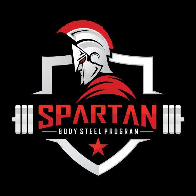 Spartan Warrior Logo - Mascot spartan warrior fitness logo vector Vector | Premium Download