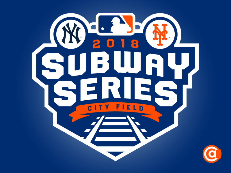 Subway 2018 Logo - MLB | 'Subway Series' Logo Concept by Alex Clemens | Dribbble | Dribbble