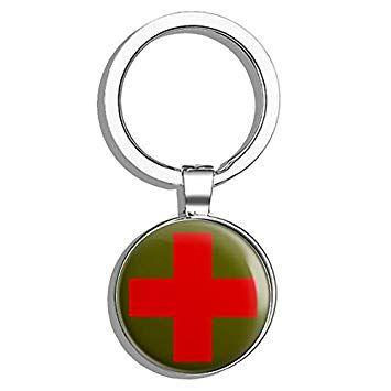 Medic Cross Logo - Amazon.com: Round Combat Medic Cross Logo (red Cross Army Green ...