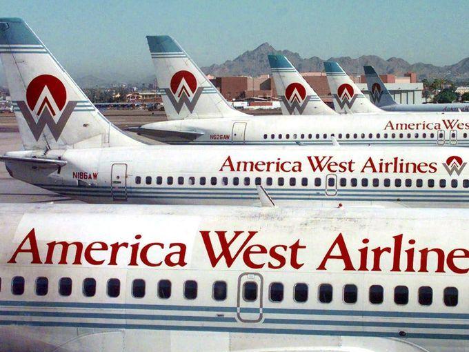 American West Airline Logo - American Airlines needs 700 Phoenix flight attendants to move
