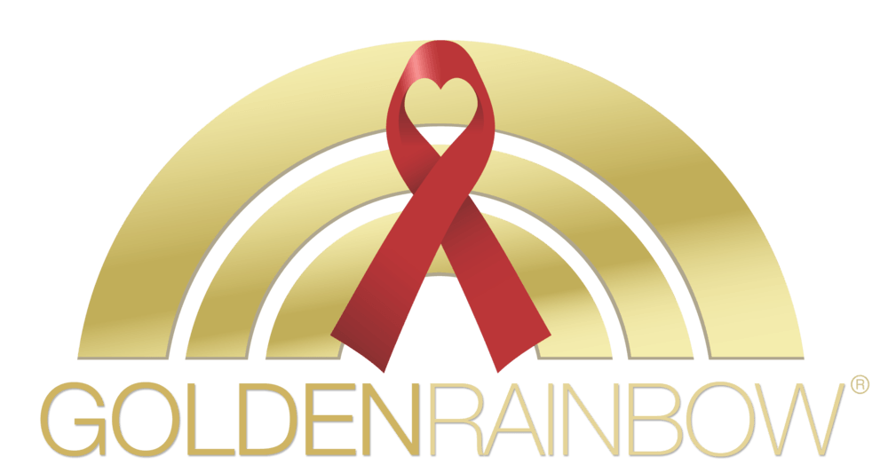 Rainbow Ribbon Logo - Golden Rainbow Home