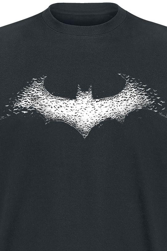 Gray Bat Logo - Bats Logo | Batman T-Shirt | EMP
