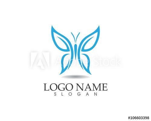 Butterfly Beauty Logo - Butterfly beauty logo - Buy this stock vector and explore similar ...