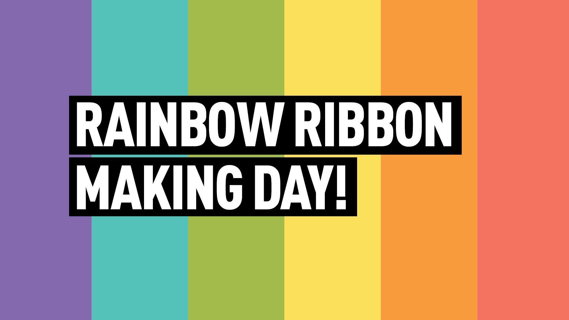 Rainbow Ribbon Logo - Rainbow Ribbon Making Day in Collingwood, VIC - 14 Apr, 2018 Sat 12 ...