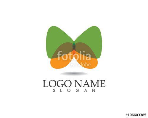 Butterfly Beauty Logo - Butterfly Beauty Logo Stock Image And Royalty Free Vector Files