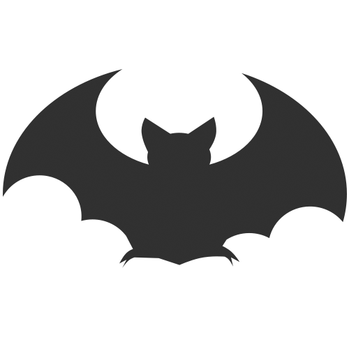 Gray Bat Logo - Download Bat Icon