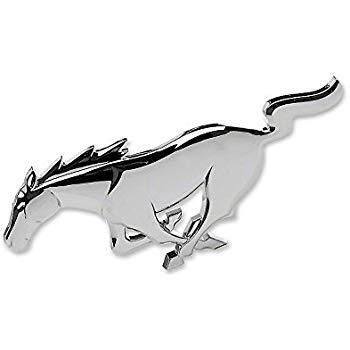 Ford Mustang Pony Logo - Amazon.com: Ford Mustang Running Horse Pony Emblem - Chrome: Automotive