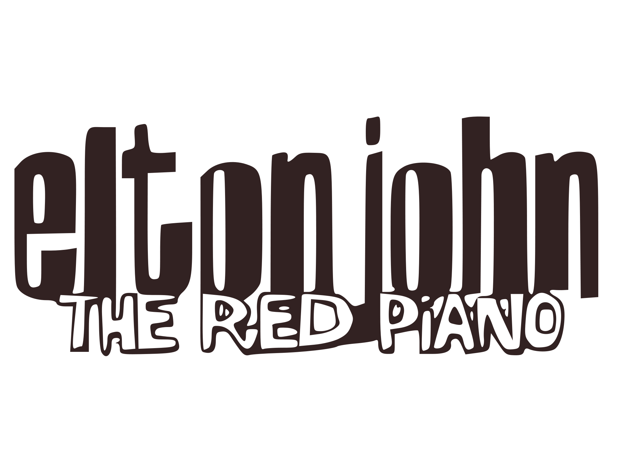 Elton John Logo - Elton John Red Piano.svg