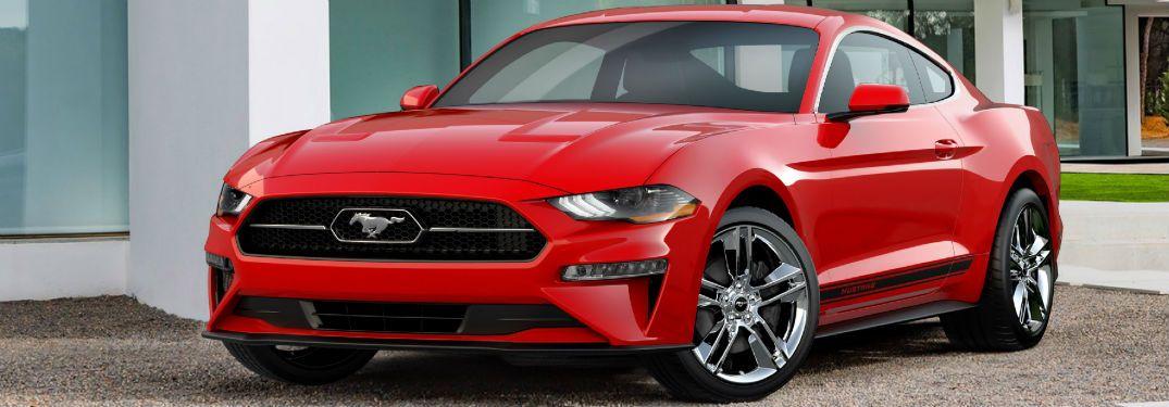 Ford Mustang Pony Logo - 2018 Ford Mustang Pony Package Style Features