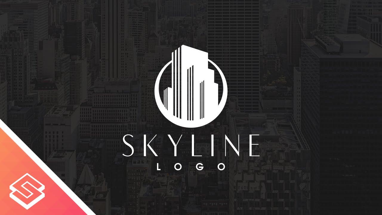 Skyline Logo - Inkscape For Beginners: Skyline Logo Tutorial - YouTube