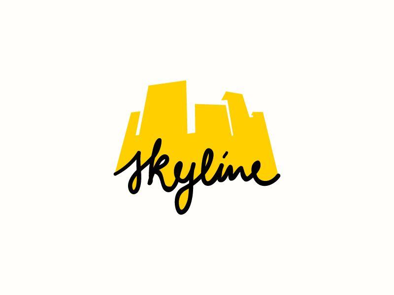 Skyline Logo - Throwback: Skyline logo by Adrian Egger Design | Dribbble | Dribbble