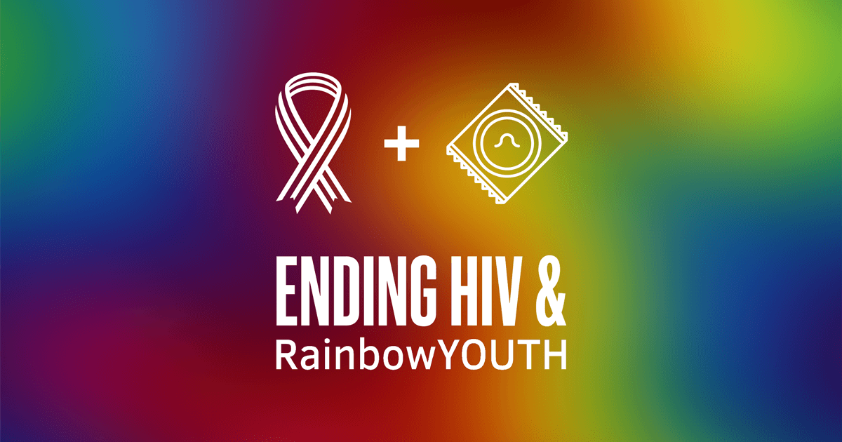 Rainbow Ribbon Logo - Condom Packing & Rainbow Ribbon Making | Ending HIV