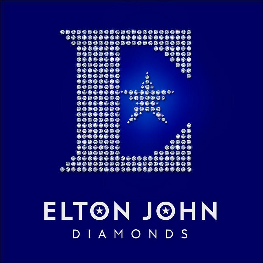 Elton John Logo - Elton John 'DIAMONDS' Record Cover