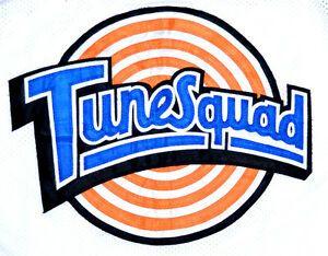 Bunny Movie Logo - BUGS BUNNY #1 TUNE SQUAD SPACE JAM MOVIE BASKETBALL JERSEY WHITE ...