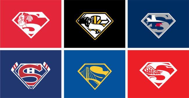 Sports Superman Logo - Sports + Superman = | wide-eyed baby