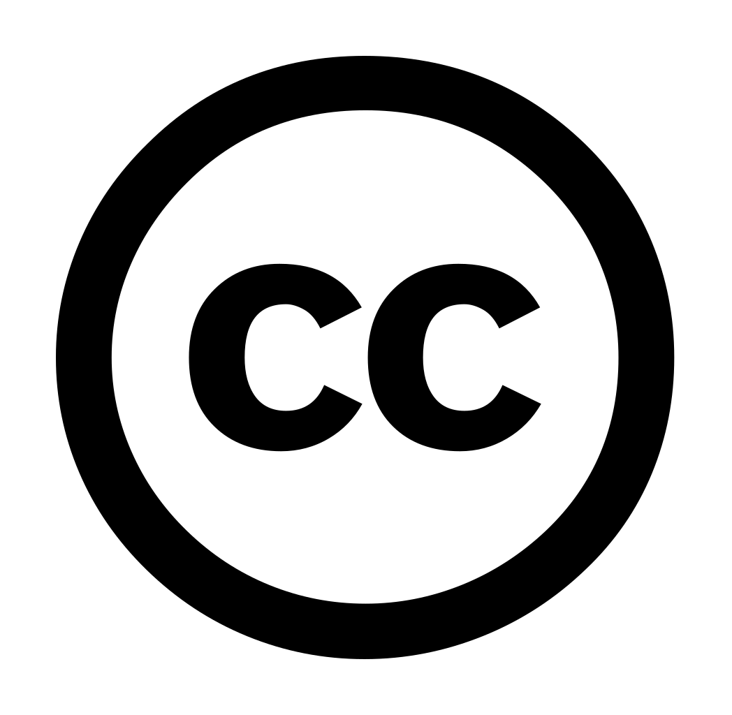 CC Logo - File:Cc.logo.white.svg - Wikimedia Commons