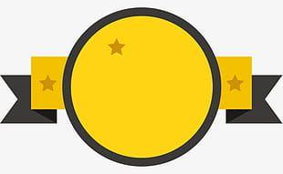 Hand in Yellow Circle Logo - Page 14 | 517 simple Banners PNG cliparts for free download | UIHere