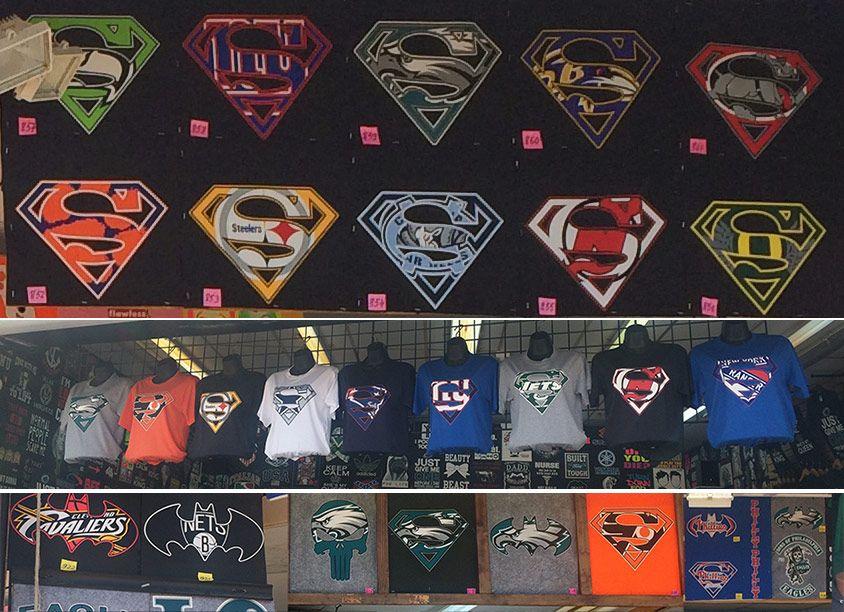 Sports Superman Logo - What's Hot on Wildwood Boardwalk T-Shirts in 2015