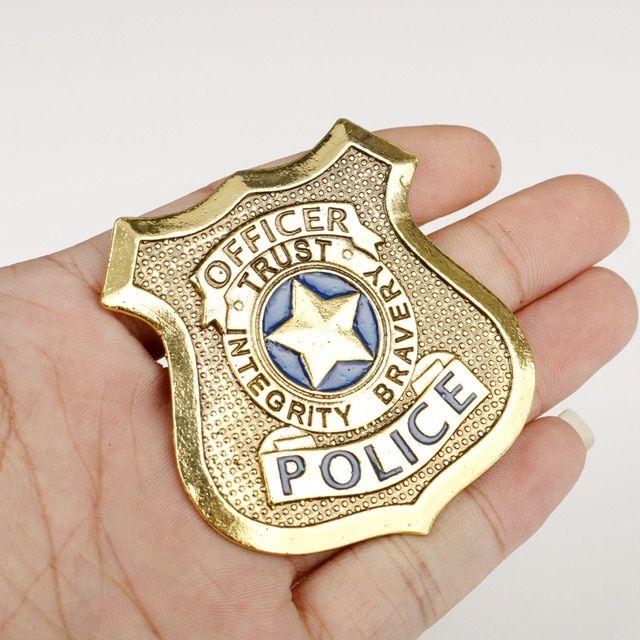 Bunny Movie Logo - Movie Zootopia Judy Hopps POLICE BADGES Officer Logo Alloy Badge ...
