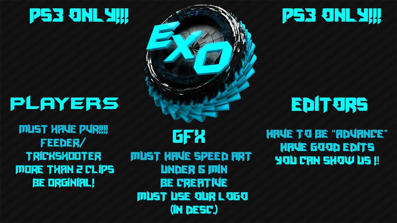 RC Clan Logo - RC | Exo Clan | Ps3 Only! [NO CLAN TAG] - YouTube