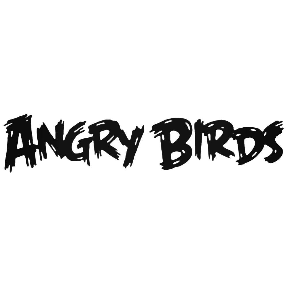 All Angry Birds Logo - Angry Birds Logo Angry Birds Silhouette Decal