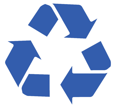 Blue Recycle Logo - Recycle This Toronto