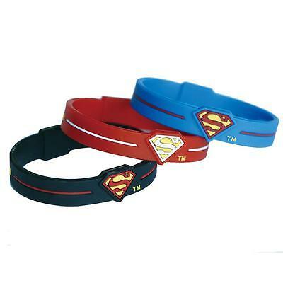 Sports Superman Logo - UNISEX SPORTS SUPERMAN Logo Bracelet Wristband Cosplay Super Hero ...
