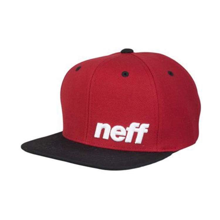 Cool Neff Logo - NEFF YOUTH DAILY CAP - RED/BLACK