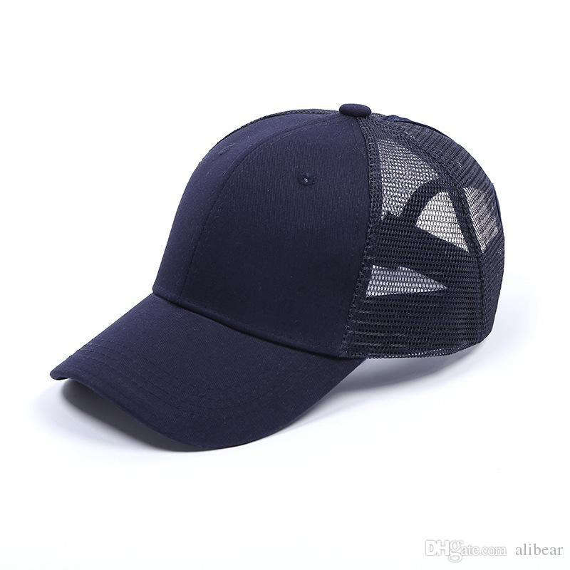 CC Baseball Logo - Pure Color C.C Logo Hats Glitter Ponytail CC Baseball Hat Girl ...