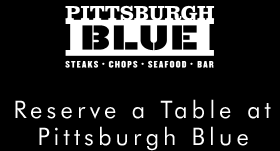 Pittsburgh Blue Logo - PITTSBURGH BLUE: Superbly flavorful steaks, chops and seafood