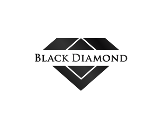 Diamond Design Logo - Black Diamond Logo design - logo good for fashion and clothing<br ...