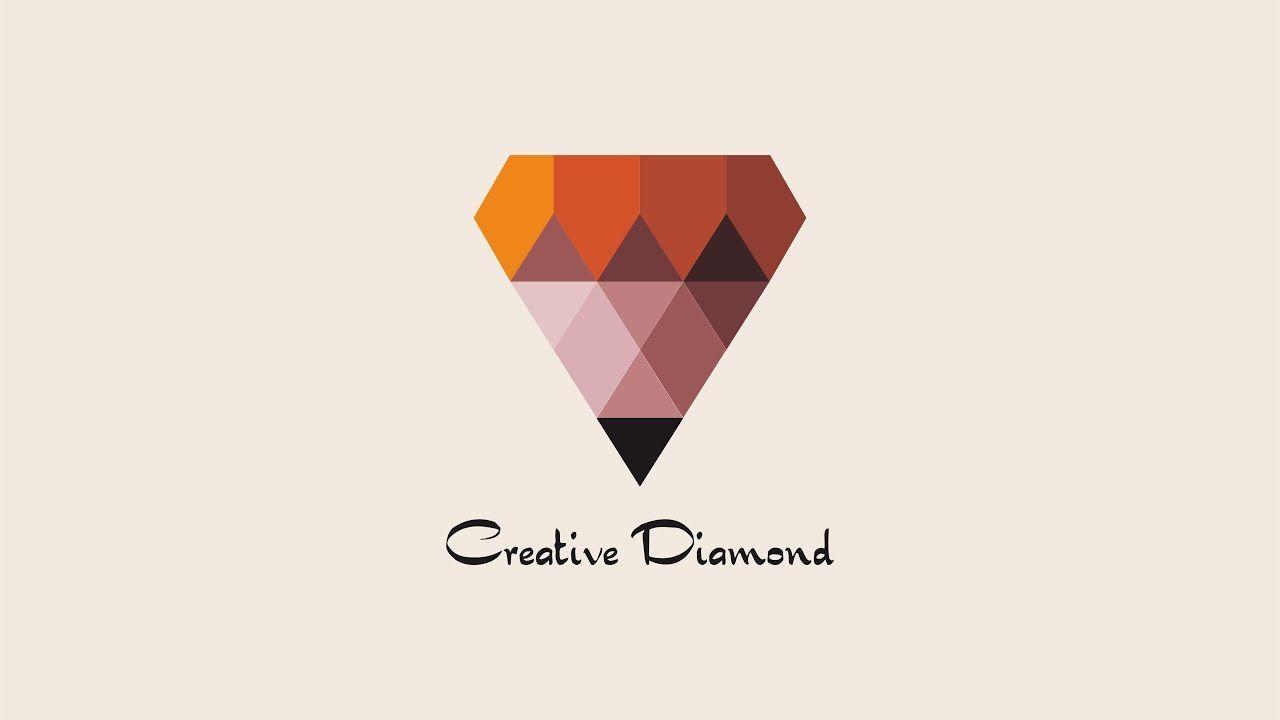 Diamond Design Logo - Diamond Logo Design Inspiration | Corel Draw Tutorial - YouTube